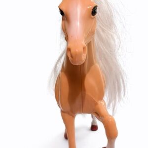 Kids Toy Horse with White Mane